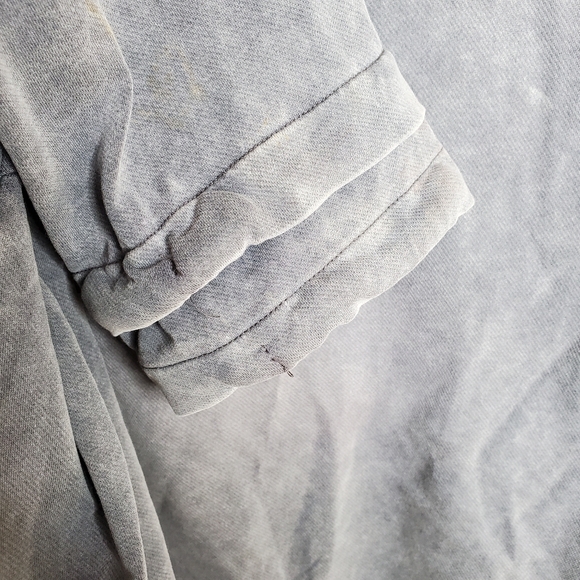 Zara washed effect gray sweatshirt jumper oversized small 043 - Picture 6 of 6